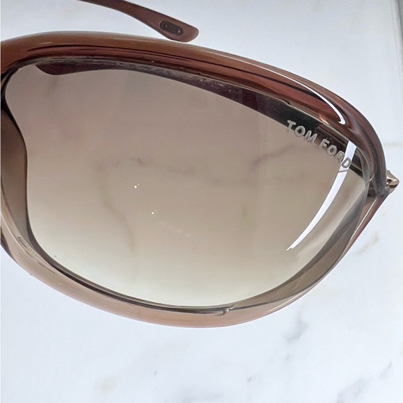 Tom Ford Jennifer TF8 38F Brnze Sunglasses - Picture 8 of 16